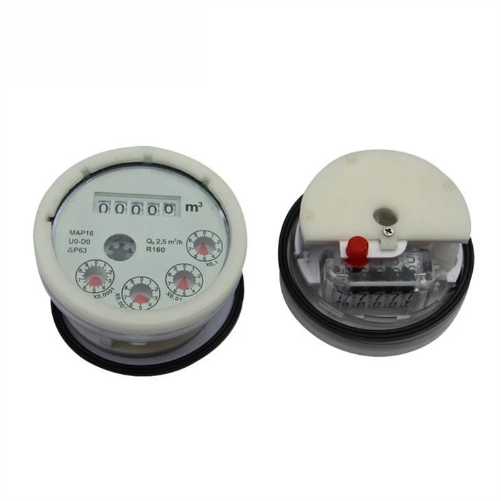 DN15mm Multi Jet Plastic Water Meter Mechanism