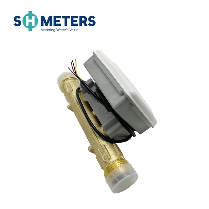 Brass Digitial Ultrasonic Water Meters DN15-DN40 Brass Digitial Ultrasonic Water Meters DN15-DN40
