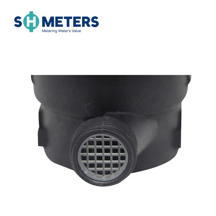 Dn15 Single Jet Dry Type Vane Wheel Plastic Water Meter