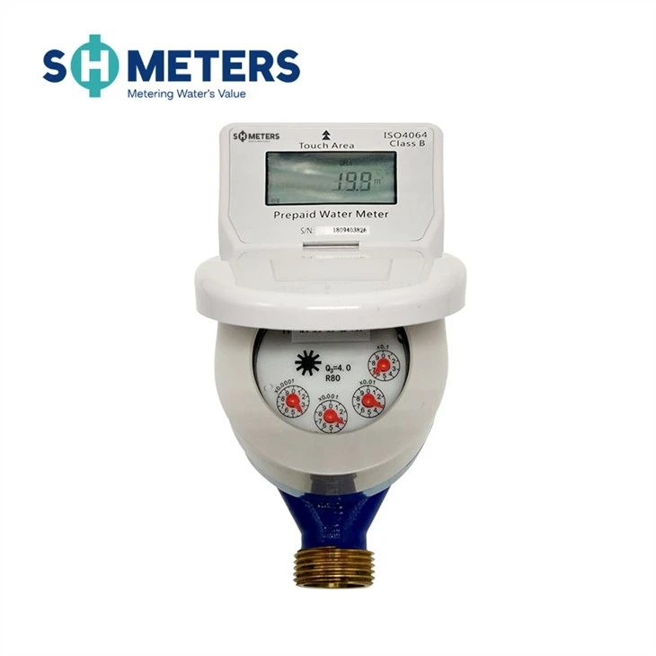Ic Card Smart Prepaid Domestic Home Water Meter