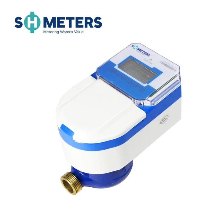 Brass Body IC Card Smart Water Meter For Residential Brass Body IC Card Smart Water Meter For Residential