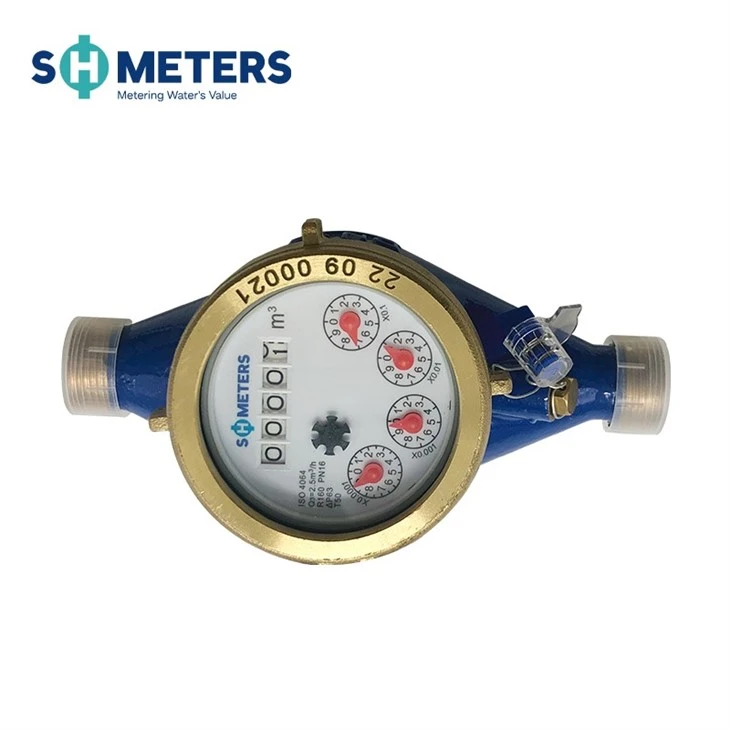 Mulit-Jet Water Flow Meter Dn15~50 For Cold Water